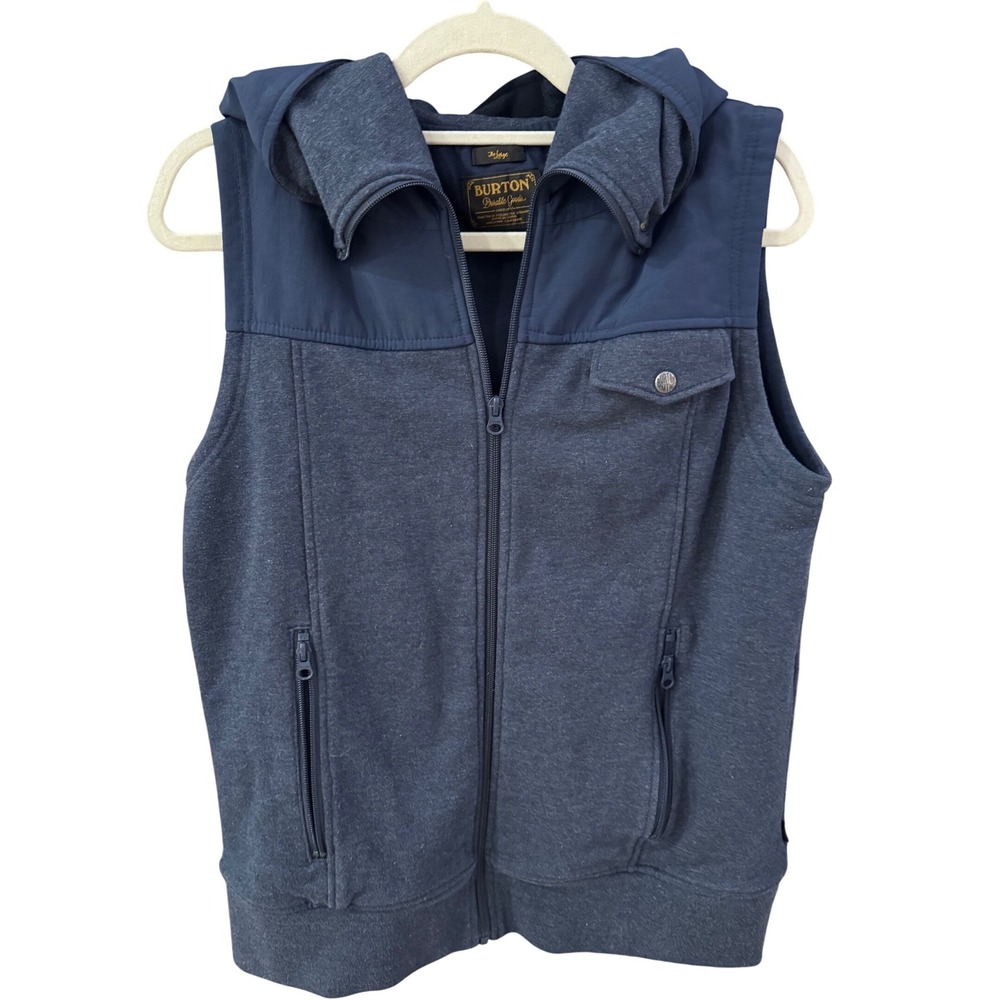 Burton "The Jayne" Hooded Vest Women's, Full Zip, Sleeveless Jacket, L